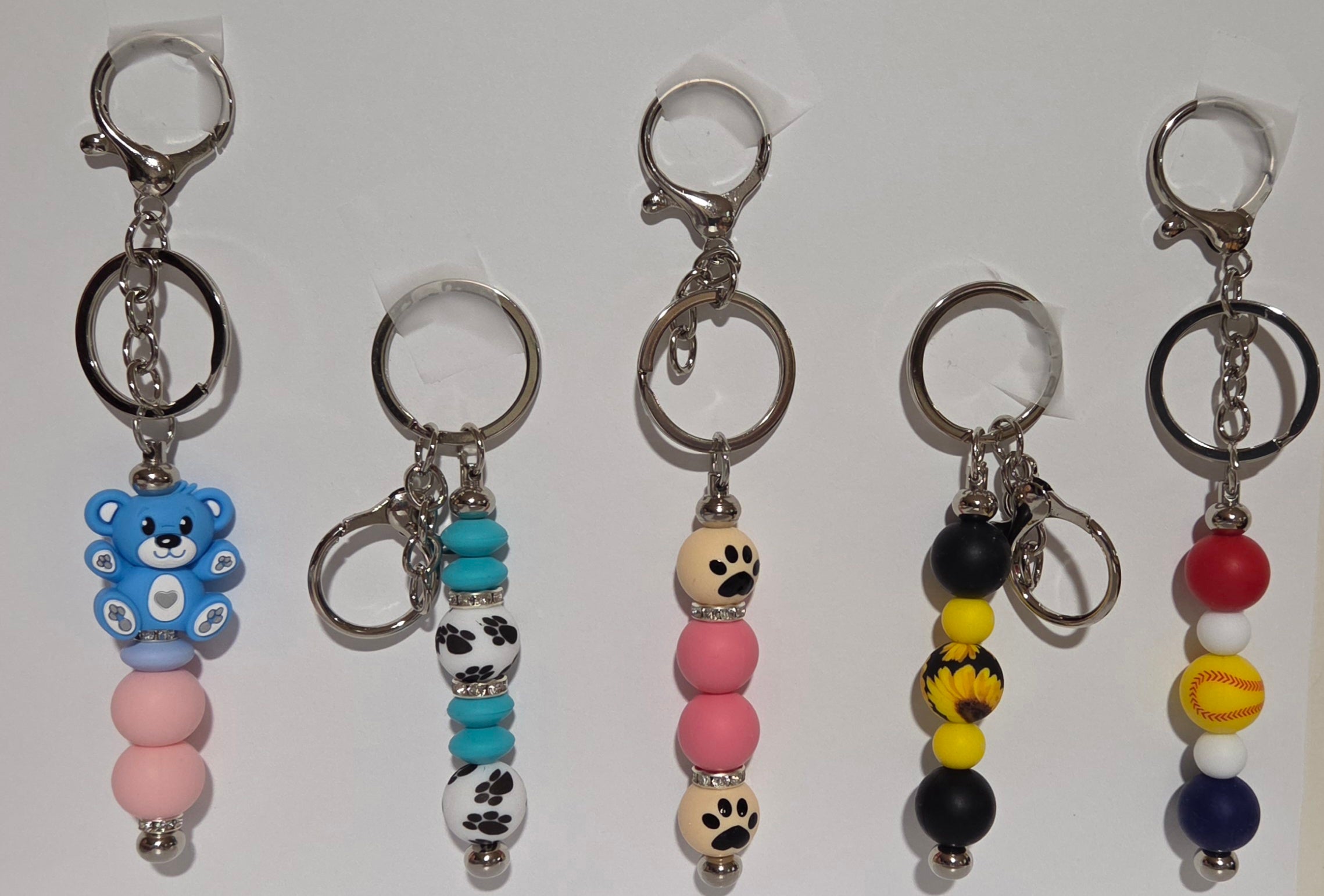 Metal Rod Key Ring